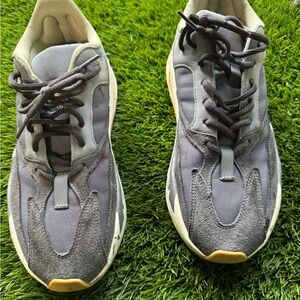 adidas Gray and Cream Men's Sneakers